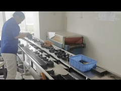 Processo de embalagem dos rolamentos do motor